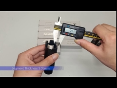 บิตเจาะเพชรสลัดด้วยเลเซอร์ 35 มม สําหรับหินแกรนิต