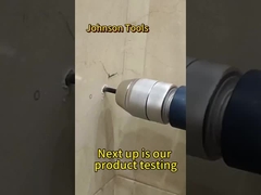 ชุดดอกสว่านเจาะรูเพชรแบบแห้ง ชุดด้ามหกเหลี่ยมแบบเชื่อมด้วยสุญญากาศ สำหรับเปรียบเทียบกระเบื้องและพอร์ซเลน