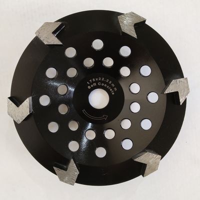 175mm Arrow Segment 7 Diamond Concrete Cup Wheel สำหรับหินแกรนิต