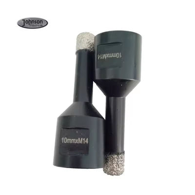 8 10 มม M14 วัคคิวบราซด์เพชร Core บีทเจาะสําหรับโปรเซลีน Tile Granite Masonry
