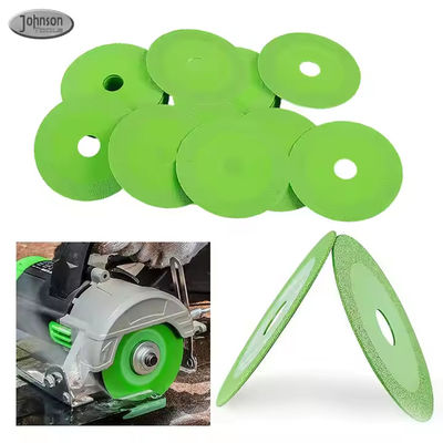 4 นิ้ว 100 มม สีเขียว Ultra-thin Jade Glass Cutter ละเอียดเพชร มาร์บูล Saw Blade กระเบื้องเซรามิก กระเบื้องแก้ว ดิสก์การตัดสําหรับแก้ว