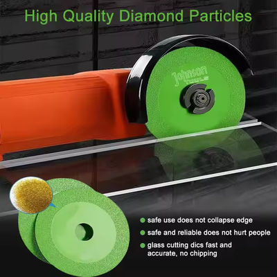 4 นิ้ว 100 มม สีเขียว Ultra-thin Jade Glass Cutter ละเอียดเพชร มาร์บูล Saw Blade กระเบื้องเซรามิก กระเบื้องแก้ว ดิสก์การตัดสําหรับแก้ว
