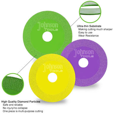 4 นิ้วพิเศษเพชรเจาะใบตัดแก้วตัดแผ่น Ultra Thin Grinder ใบตัดล้อ