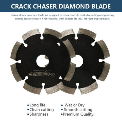 4-1/2" Tuck Point Crack Chaser Grout Repair Diamond Saw Blade สําหรับคอนกรีตสีเขียว, งานผนัง, งานอิฐ, งานตัดหิน