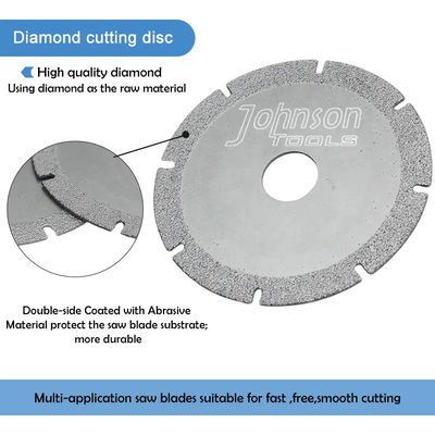 4 นิ้ว วาคูมเบอร์บรสตัดดีสก์การตัด Saw Blade สําหรับมาร์บอร์และกระจกเซรามิก