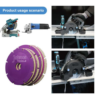 4 นิ้ว วาคูมเบอร์บรสตัดดีสก์การตัด Saw Blade สําหรับมาร์บอร์และกระจกเซรามิก