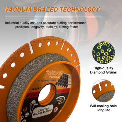 วัคูม Brazed Diamond Blade สําหรับท่อ 115 มิลลิเมตร