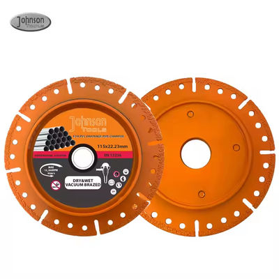 วัคูม Brazed Diamond Blade สําหรับท่อ 115 มิลลิเมตร