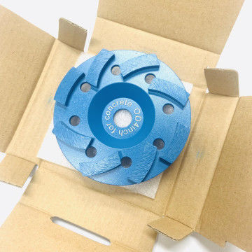 เครื่องมือตัดเพชรแบบมืออาชีพ Diamond Cup Wheel สำหรับบดคอนกรีต 100mm