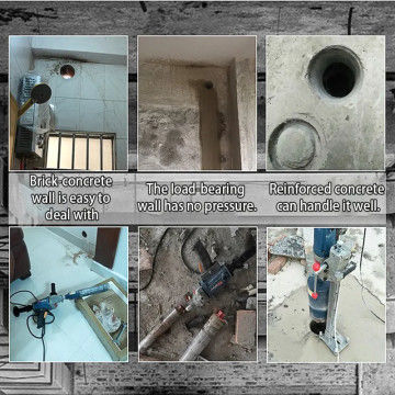 วัสดุก่อสร้างที่มีประสิทธิภาพสูง Bit 8207501000, Diamond Tip Drill Bit 150mm