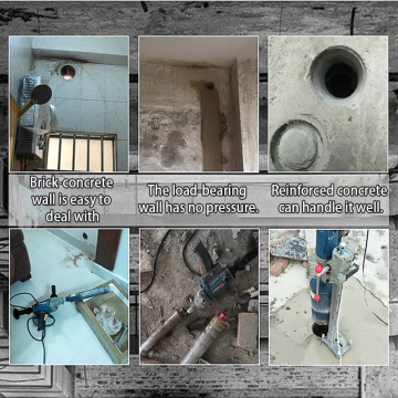 เครื่องมือเจาะ OD32-350mm คอนกรีตเพชร Core บิตเจาะสําหรับ Masonry & คอนกรีต