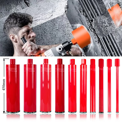 เครื่องมือเจาะ OD32-350mm คอนกรีตเพชร Core บิตเจาะสําหรับ Masonry & คอนกรีต
