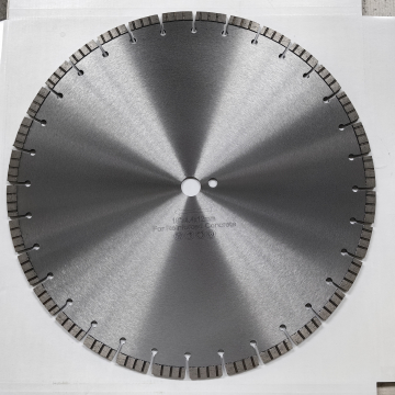 600 มิลลิเมตร Customized Diamond Beton Saw Blades สําหรับคอนกรีตเสริม
