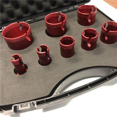 กล่องอลูมิเนียม 72 มม. M14 ดอกสว่านแกนเพชร