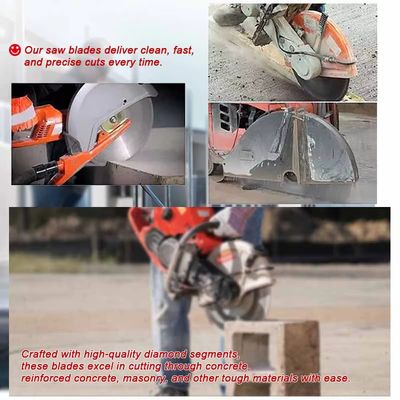 ใบเลื่อยตัดเพชร 750 มม. ใบมีดตัดคอนกรีตประสิทธิภาพสูง