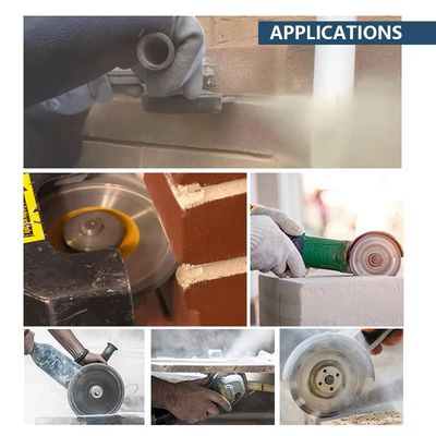 ใบเลื่อยตัดเพชรเชื่อมด้วยเลเซอร์ 180 มม. สำหรับงานเซาะร่อง