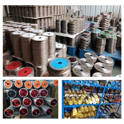 ใบเลื่อยเพชรเทอร์โบ 30CrMo 105 มม. กดร้อนเผาสำหรับคอนกรีต