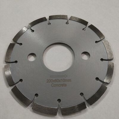 ใบเลื่อยตัดเพชร 200mm สำหรับเครื่องเลื่อยมือที่มีความเร็วสูงและเครื่องบดมุม
