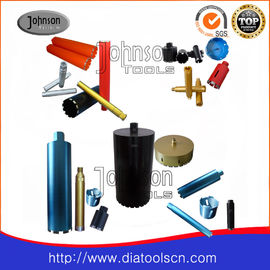 เจาะรูกลึงเพชรหลัก 6.5-350 มม. ด้วยวัสดุที่ใช้เป็นโลหะวัสดุของ Johnson Tools