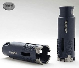 6mm, 8mm, 10mm-100mm Diamond Dribes Core Drills Core กับ Brazing Rods สำหรับหินแกรนิต, ควอตซ์, หินอ่อน