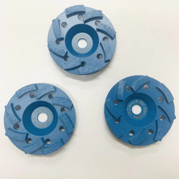 เครื่องมือตัดเพชรแบบมืออาชีพ Diamond Cup Wheel สำหรับบดคอนกรีต 100mm