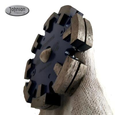 ใบเลื่อยแรงบิด 125 มม. แบบสามชั้นใช้เปียก / แห้ง