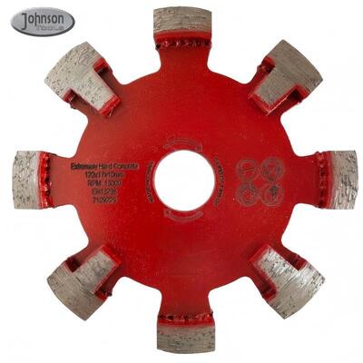 ใบมีดน้ำหนักเบาแบบเพชร, ใบเลื่อยเอนกประสงค์ขนาด 120 มม. พร้อมระบบป้องกันฟันปลอมสำหรับระบบทำความร้อนใต้พื้น