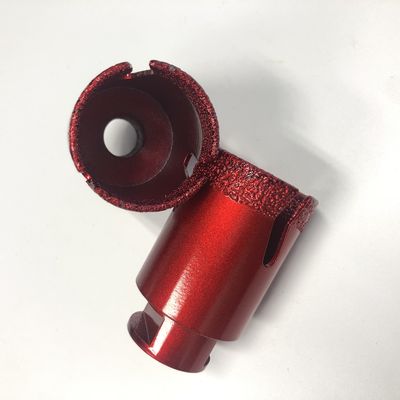 เครื่องเจาะสูญญากาศ Brazed Dry Drilling ดอกสว่านแกนเพชร 40 มม