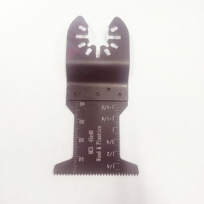 45X40mm Bi Metal HCS Oscillating Multi Tool Blades สำหรับไม้