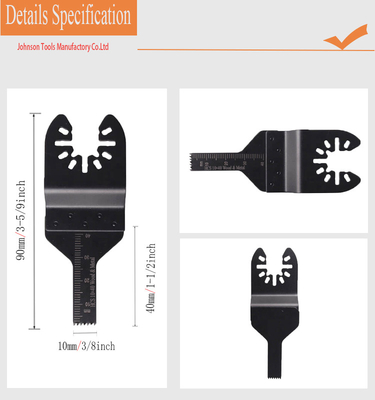 10x40mm HCS Quick Release Multi เครื่องมือ ใบเลื่อยวงเดือน