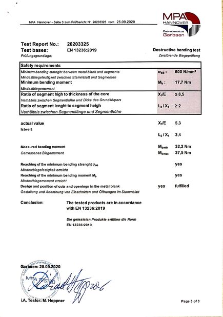 จีน Johnson Tools Manufactory Co.,Ltd รับรอง